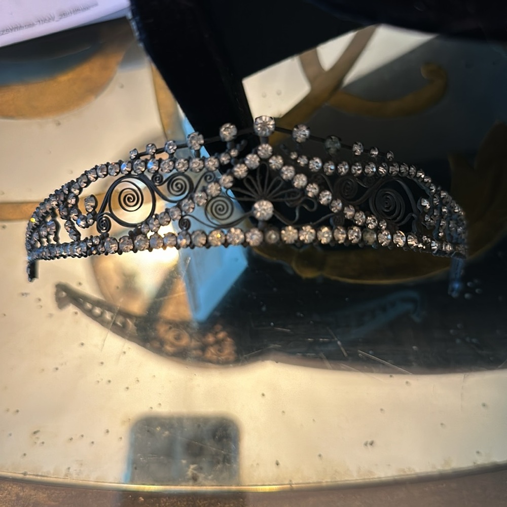Tiara 1900’s early 1800’s unique hard to find ok condition not perfect FIRM - Picture 9 of 16
